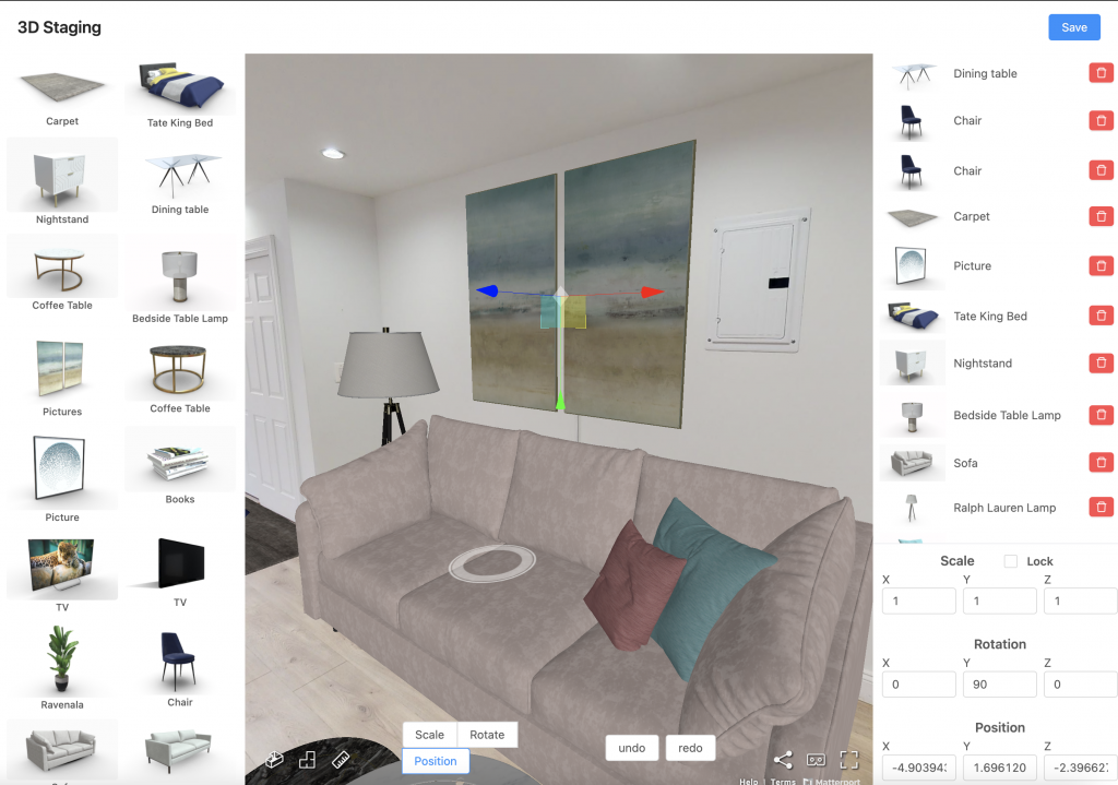 3D apartment tours