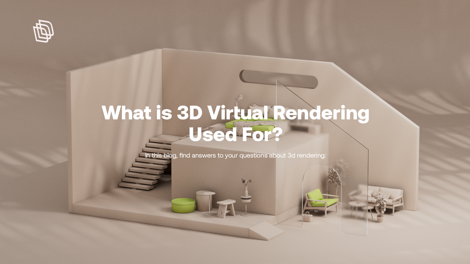 What is 3d rendering used for?